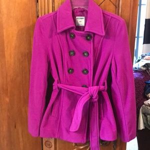 Old Navy Fleece Pea Coat